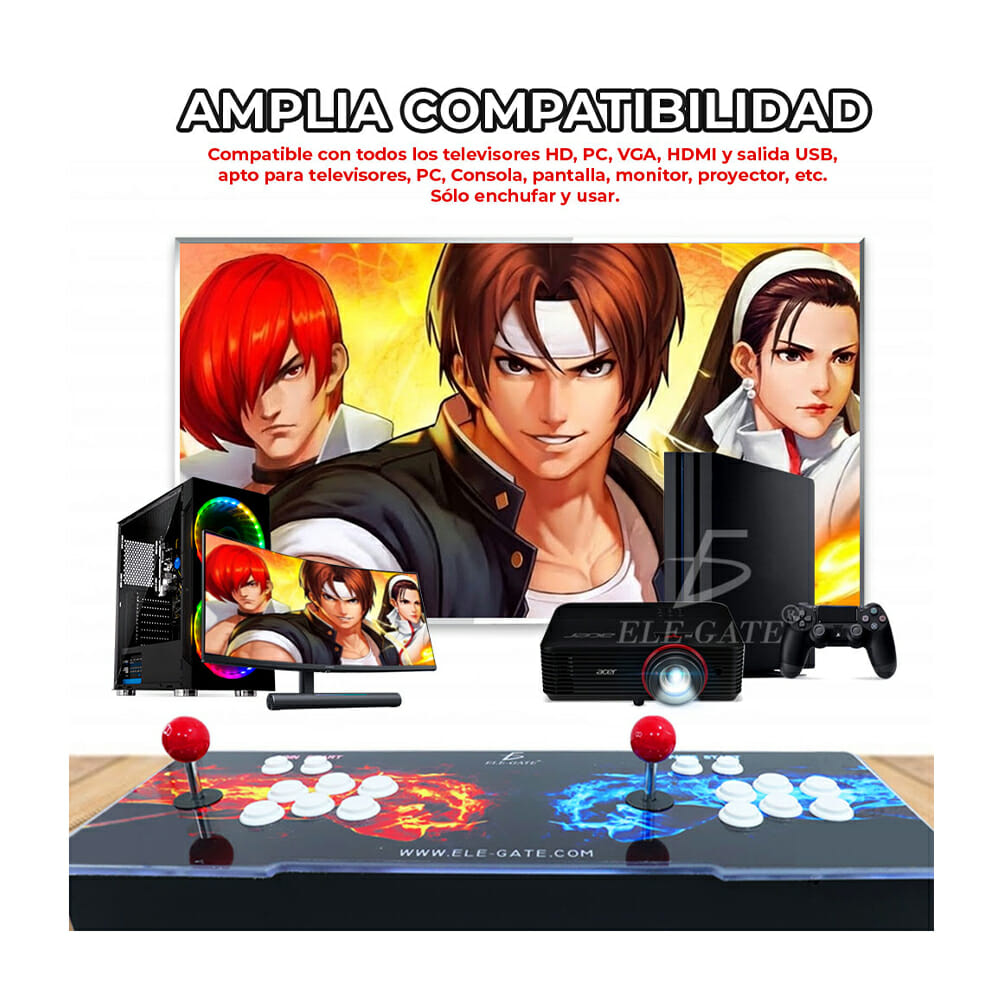 Tablero Consola Arcade Retro Pandora Gamestation