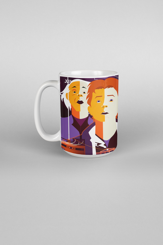 Taza 11oz Back to the Future Martin y Doc